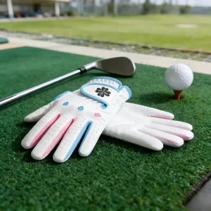 Grip Soft Flexible Golf Gloves Breathable Anti Slip Durable Microfiber Golf Gloves Women’s Korean Style Golf Gloves for Women