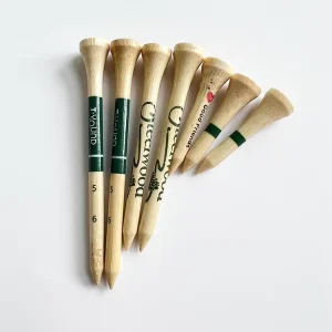 HC2209T Bamboo Golf Tees 70/83mm 100 Per Bag