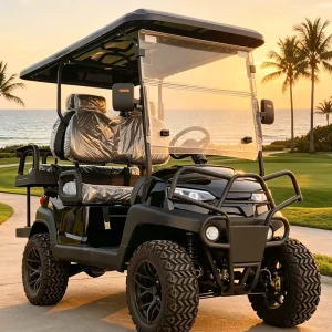 HD Touchscreen 4 Seat Electric Golf Cart with Touch Screen