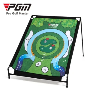 HL015 Indoor Golf Chipping Game Golf Hitting Mat Outdoor Golf Training Aids