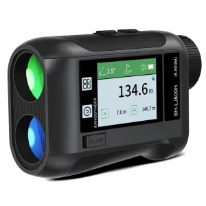 Handheld Laser Rangefinder 600M LCD Display IP54 Waterproof 6.0x Magnification USB Long Distance Hunting Rangefinders