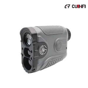 Handheld Mini Golf Rangefinder 6-850 Yards 6×21 Multi-Coated 3 Eyes System 905nm Laser IP54 Transmissive LCD Dark Gray