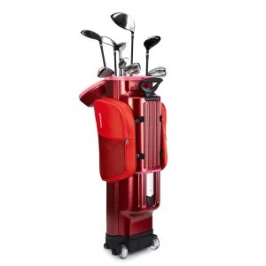 Hard Shell Golf Travel Bag with Wheels PC+ABS Golf Club Case Waterproof Airline Approved