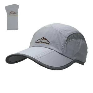 Hatty Foldable Summer Waterproof 100% Polyester Sport Baseball Caps 5 Panel Image Unisex Reflective