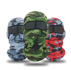 Headover Snood Knitted Stretch Camo Face Wrap Mask Tactical Balaclava Camo Face Wrap