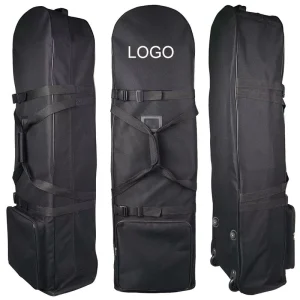 Heavy-Duty 900D Wheeled Soft-Shell Foldable Golf Travel Bag, OEM