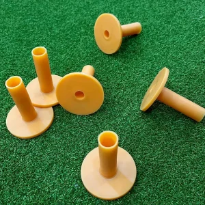 Heavy Duty Rubber Golf Tees for Practice Mat High Elastic Golf Training Tee Reusable for Indoor Outdoor Driving Range