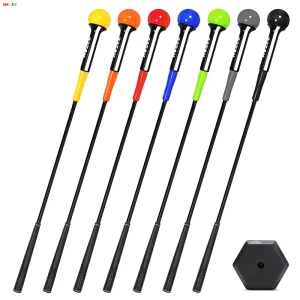 Hex Grip Golf Swing Trainer Warm up Golf Practice Stick Practice Club Equipment