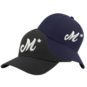 Heycap Custom Logo 3D Embroidery Gorras 5 Panel Structured High Density Cotton Twill Adjustable Metal Buckle Sport Baseball Cap