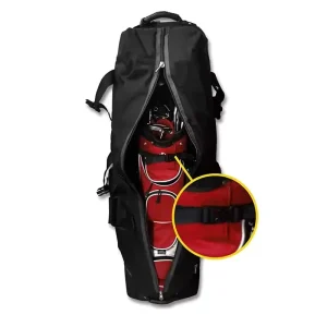 High-Density Nylon Polyester Golf Travel Bag with PVC Bottom Waterproof Golf Club Protector