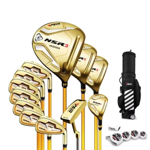 High End Carbon Steel Golf Clubs Set for Men Including Wedge for Children’s Age Group