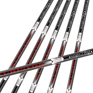 High Launch Carbon Graphite Golf Irons Set Premium Fiber Shaft Ultra Light Golf Clubs Component