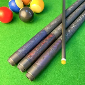 High Performance 9.5-13mm Carbon Fiber Pool Cue for Snooker & Billiard with Leather Tips Manufacturer
