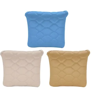 High Performance Custom Solid Pattern Embroidery Logo Waterproof Driver Iron Hybrid Accessories Magic Closure Golf Head Cover