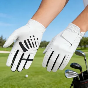 High Performance Durable Golf Gloves Soft Genuine Leather Anti Slip Breathable Waterproof Golf Gloves