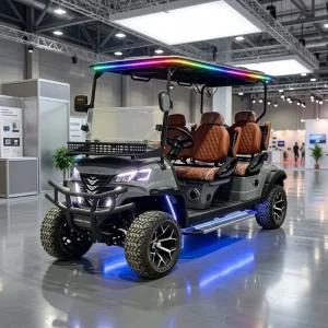 High Performance Electric Golf Cart 4 Seater 48V Lithium Battery Off Road Lifted Golf Buggy for North America