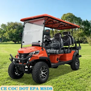 High Performance Golf Carts 6 Seat Electric Golf