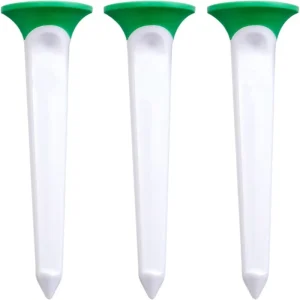 High Performance Rubberized Cup/Top Plastic Golf Tees Lightweight Durable Eco-Friendly Low-Spin Launch 1.75inch/3.25inch Sizes
