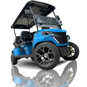 High Power 60KM Range Street Legal Electric Lithium Golf Carts for Adults