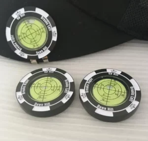 High Precision Golf Putting Green Reading Aid with Hat Clip for Golf Course Training