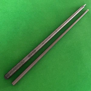 High Quality 1 2 Piece Carbon Fiber Snooker Billiard Cue Stick Lightweight with Stainless Steel Joint for Pool Sport