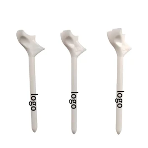 High Quality 10 Degree Golf Plastic Tees for Golf Accessories to Reduce Side Spin
