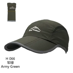 High Quality 100% Polyester Quick Dry Sun Hat Foldable 5 Panel Waterproof Leopard Argyle Fishing Cap Wind Clip Running Unisex