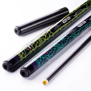 High Quality 11.8/12.5mm Customizable Carbon Fiber Snooker Cue 1/2 Split 147cm Joints 9-ball 8-ball Pool Cue