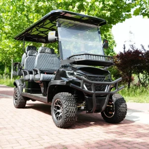 High Quality 6 Seats Electric Golf Cart Maintenance Free Battery 50 70km h 70 90km Driving Mileage CE DOT Certified Golf
