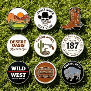 High Quality Custom Ball Marker Golf Hat Clip Blank Metal Bulk Personalized Magnet Golf Ball Marker Bulk Personalized