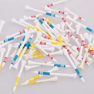 High Quality Custom Golf Tees with Logo Colored Logo Printing Wooden Golf Tees