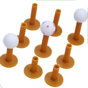High Quality Custom Logo Golf Tees Eco friendly Durable Golf Rubber Tees