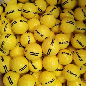 High Quality Custom Logo Usga Standard Driving Range Golf Practice Balls With Personalised Private Label Packaging