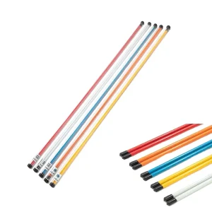 High Quality Custom Your Logo Section 3 Collapsible Alignment Stick Golf Training Aid Posture Corrector for Aiming Putting