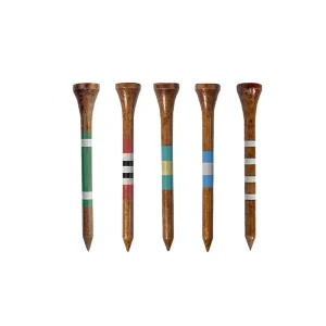 High Quality Durable Bamboo Golf Tees 70mm Custom Logo