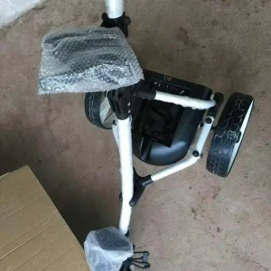 High Quality Durable Electric Golf Trolley with Stainless Steel & Steel Construction Indoor Outdoor Use