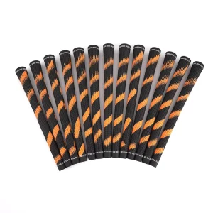 High Quality Durable Lightweight Round Shaped Golf Club Grip for Driver Wood Iron Wedge Custom Logo Rubber