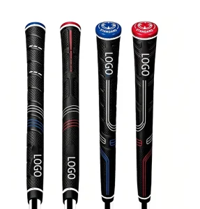High Quality Durable Waterproof New Release Super Soft Rubber Solid Grip Feeling Custom Golf Grips All Sizes Supportive Design