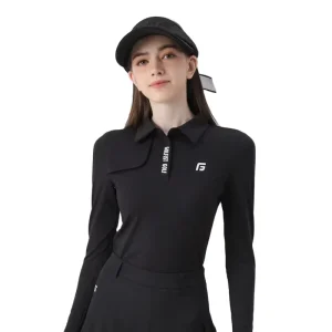 High Quality Golf Apparel Women’s Long Sleeve Tennis Top Spring Fall Sun Protection Casual Athletic Sportswear Golfist