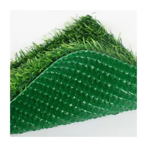 High Quality Green Curved Silk Simulation Lawn Systurf Building Enclosure Artificial Grass for Home Basketball Court