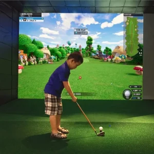 High Quality Indoor AR Tennis and Golf Simulator Popular Business Golf Simulator
