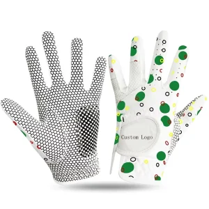 High Quality Kids Golf Gloves Left Right Hand Breathable Custom Printed Sublimation Logo