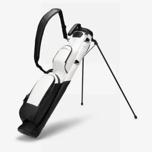 High Quality Leather Golf Carry Bag with Stand 2 Way Organizer Divider Top Golf Stand Bag with Multiple Pockets and Strap