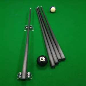 High Quality Low Deflection Carbon Fiber Pool Cue Shafts Pro Taper 11.8 12.5mm Tip Stainless Steel Joint VP2 Connector 22mm End