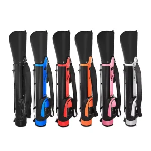 High Quality Nylon Golf Lightweight Stand Carry Bag Pencil Half Bag Vessel Golf Bag
