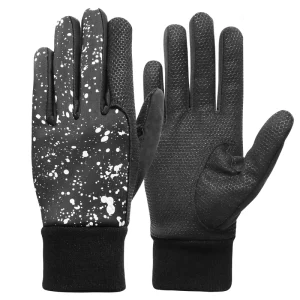 High Quality OEM Custom Breathable Polyester Golf Gloves Winter Outdoor Full Finger Warm Sports Cycling