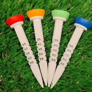 High Quality OEM Tees Adjustable Height Big Plus Golf Tee Custom Logo Popular Tees Golf Accessories