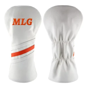 High Quality PU Leather Custom Logo Small Order Golf Driver Head Covers