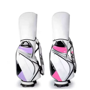 High Quality PU Leather Ladies Golf Club Stand Cart Bag Fashionable Golf Bags for Women
