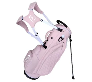 High Quality Pink Golf Stand Bag with Comfortable Shoulder Straps Portable and Large Capacity Design